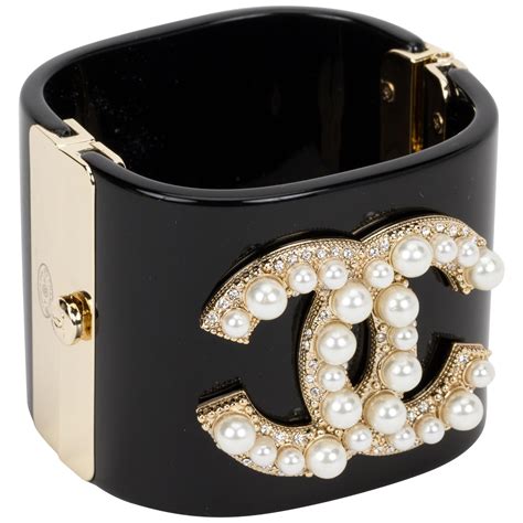 chanel pearl bracelet belt stone cuff|chanel bracelets official website.